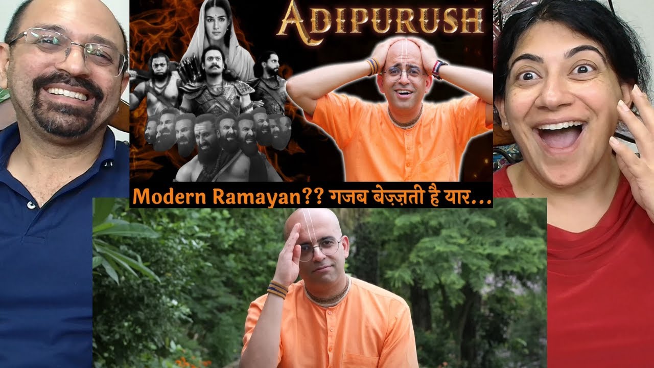 Adipurush Movie Review😮 by HG Amogh Lila Prabhu 🤣!