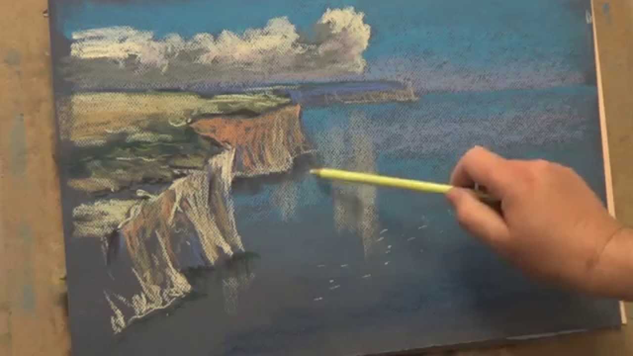 КОЛОРИТ, мастер класс А.Кулагин, техника ПАСТЕЛЬ