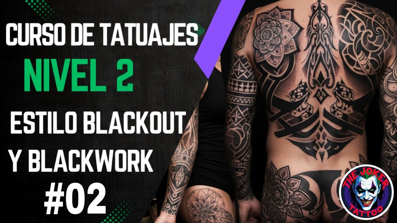 ESTILOS BLACKOUT Y BLACKWORK El secreto del BLACKOUT perfecto: Negros sólidos sin lastimar 🏴‍☠️