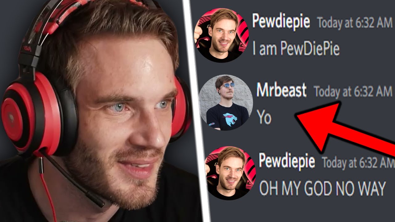 Троллим мошенника PewDiePie с помощью Mrbeast!