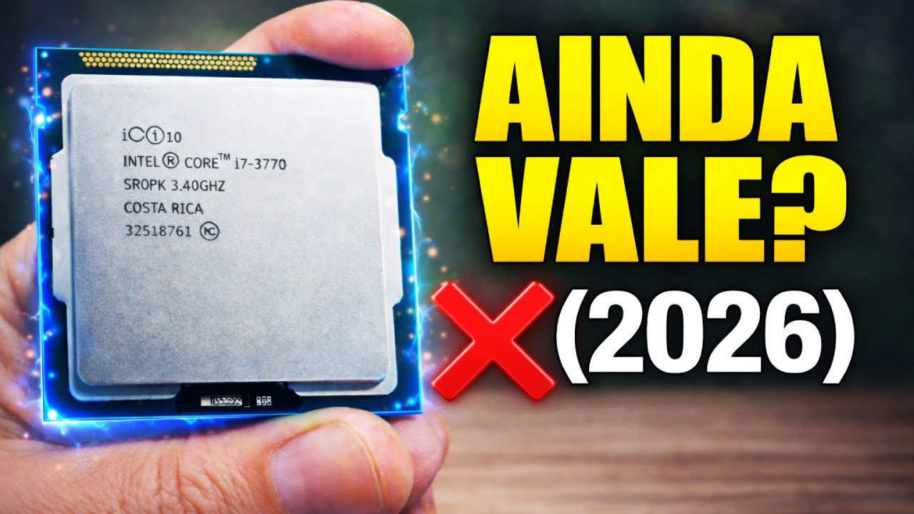 ✅Core i7 3770 Ainda Vale a Pena em 2026 ou &eacute; Dinheiro Jogado Fora?