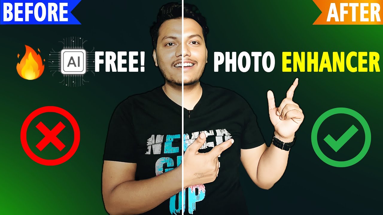 FREE AI Photo Enhancer Website in 2024 🔥| How to Enhance Photo Quality using Ai Online