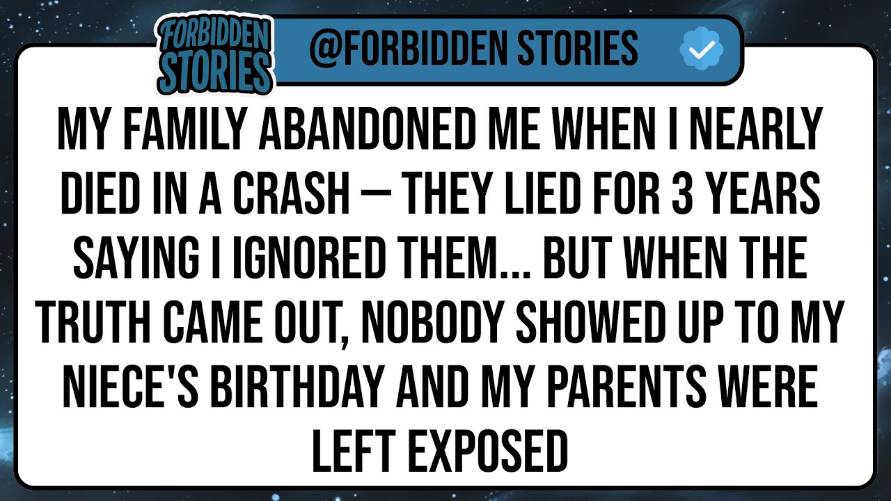 My Family Abandoned Me When I Nearly Died In A Crash — They Lied For 3 Years Saying I Ignored ...