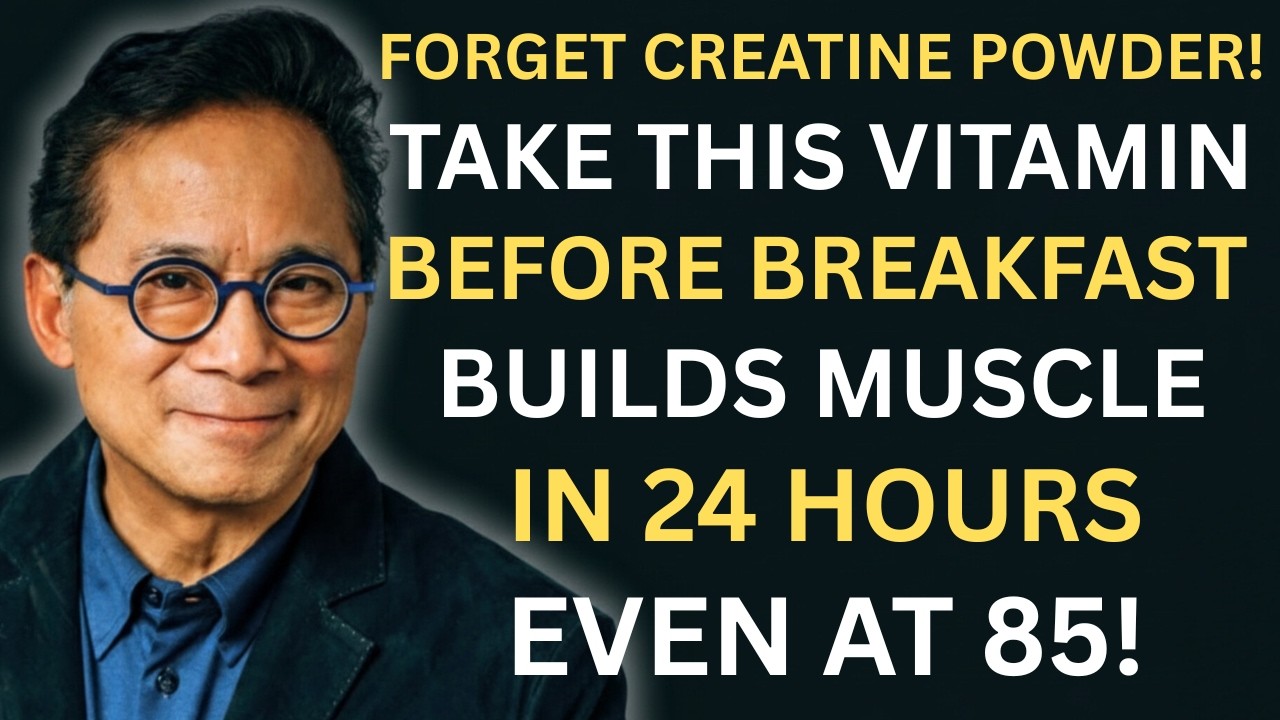 Forget Creatine Powder! Take These 2 Vitamins Before Breakfast to Rebuild Muscle in 24 Hours