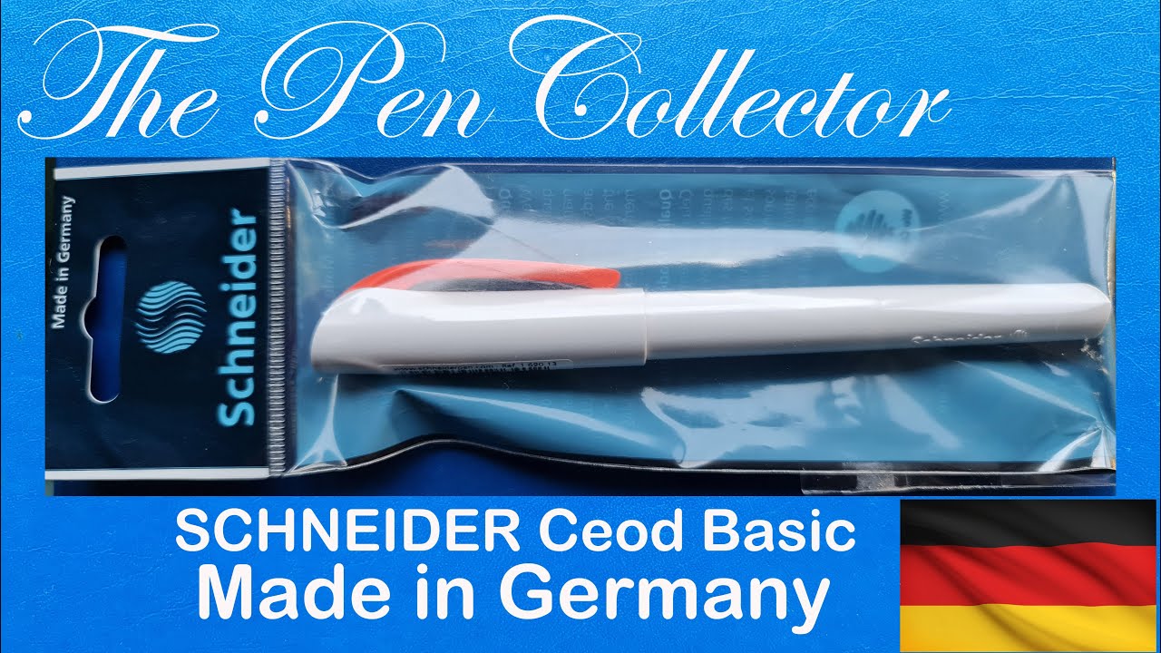 SCHNEIDER Ceod Basic White Fountain Pen Review