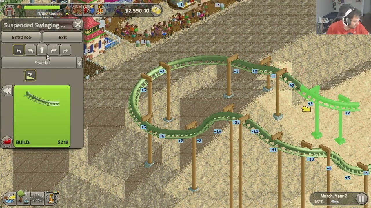 Roller Coaster Tycoon Classic - EP 03 - Pagando AS Dívidas!