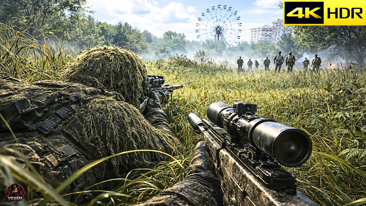 (PS5) S.A.S Snipers Crawling On Deadly Land | Immersive Realistic Gameplay [4K60FPS] Call Of Duty
