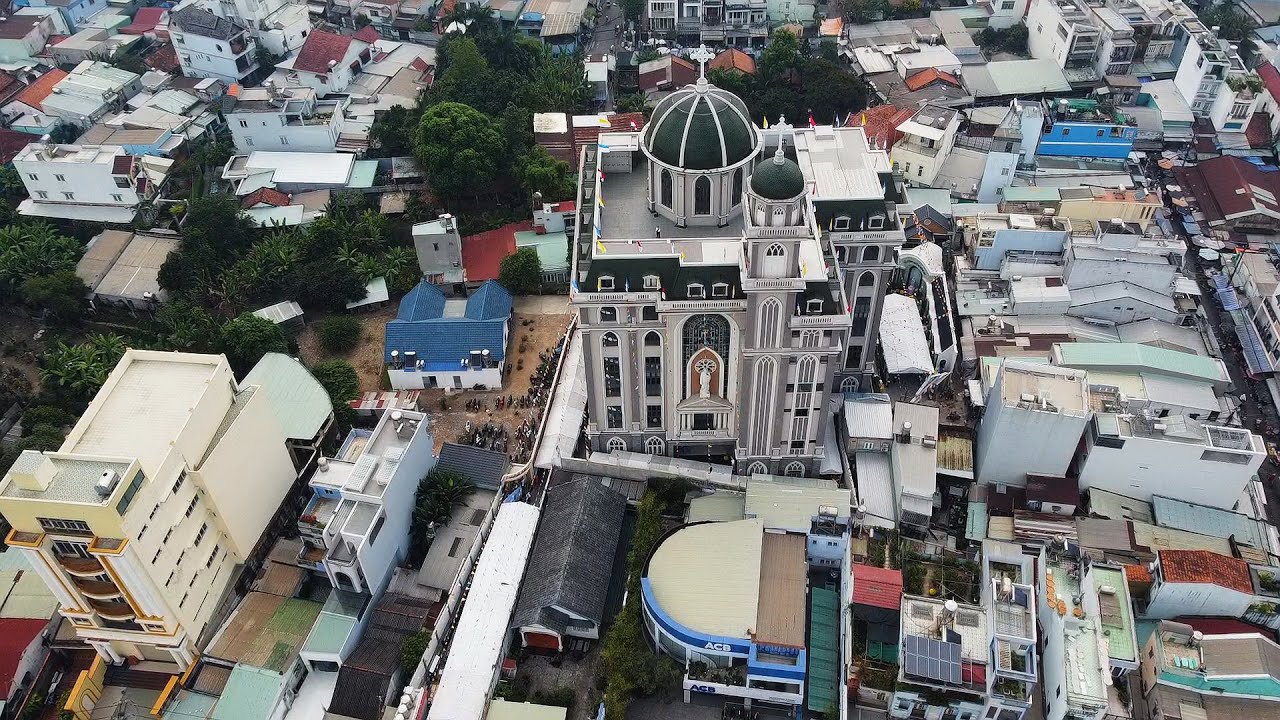 FLYCAM - GIÁO XỨ BÀ ĐIỂM - LỄ KHÁNH THÀNH VÀ CUNG HIẾN THÁNH ĐƯỜNG - 30.01.2026