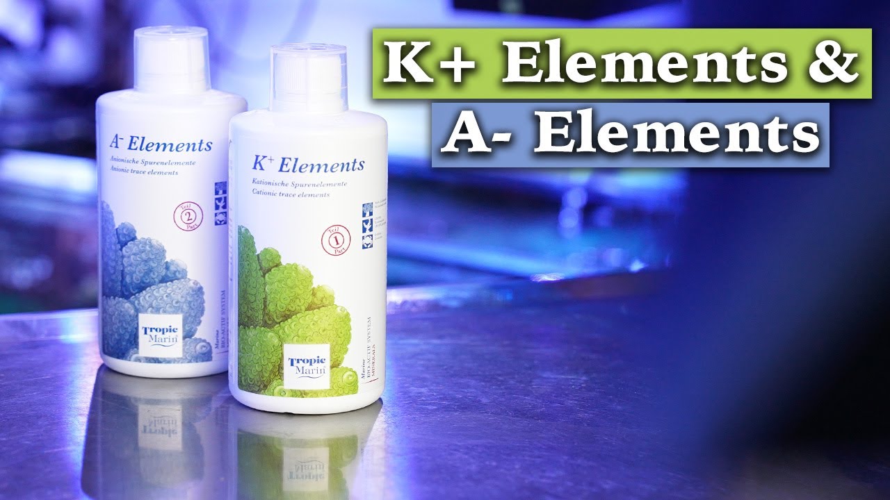 Tropic Marin A- & K+ Elements - Trace elements (English)