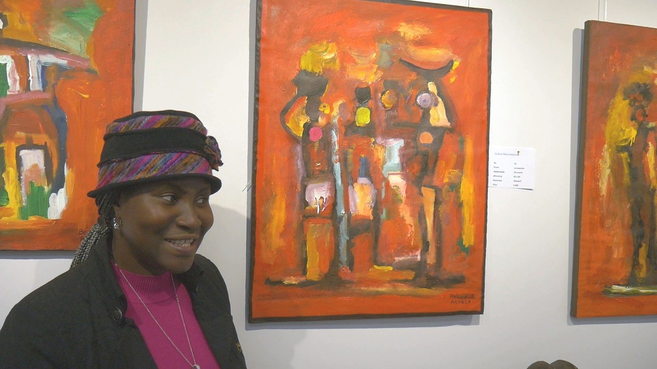 Expositie Bénédicta Akpaca in Galerie Bonaventura in Bennekom ( 14-2-2026)