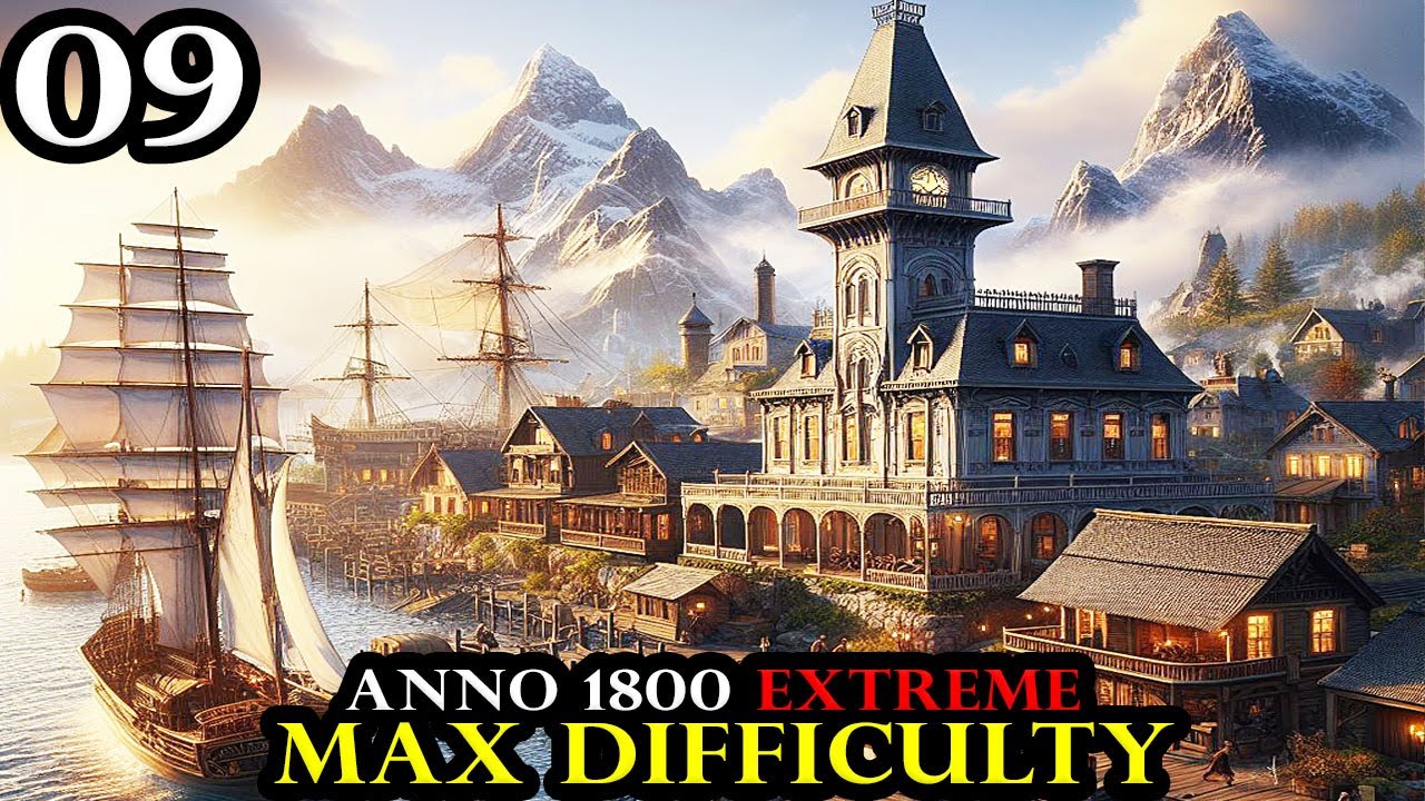 SPOILS OF WAR - Anno 1800 EXTREME - MAX Difficulty No Exceptions | Hardmode Survival Part 09
