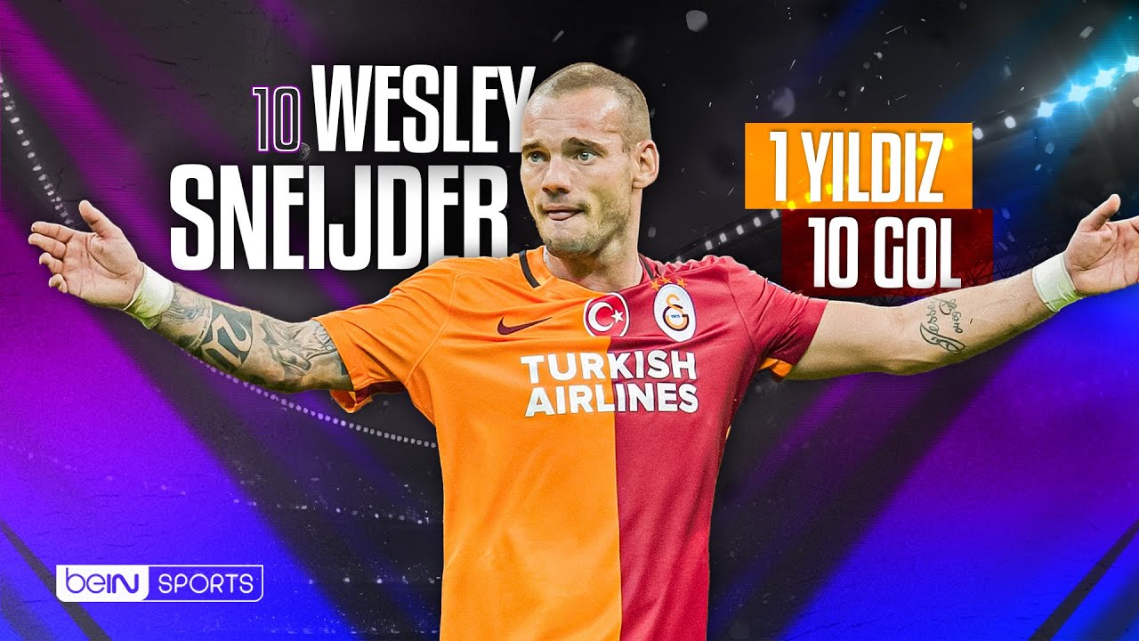 1 Yıldız 10 Gol - Wesley Sneijder'in En Güzel 10 Golü