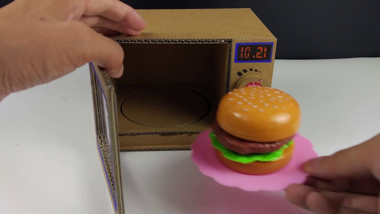 Wow! So cool! How to make a mini-microwave corrugated