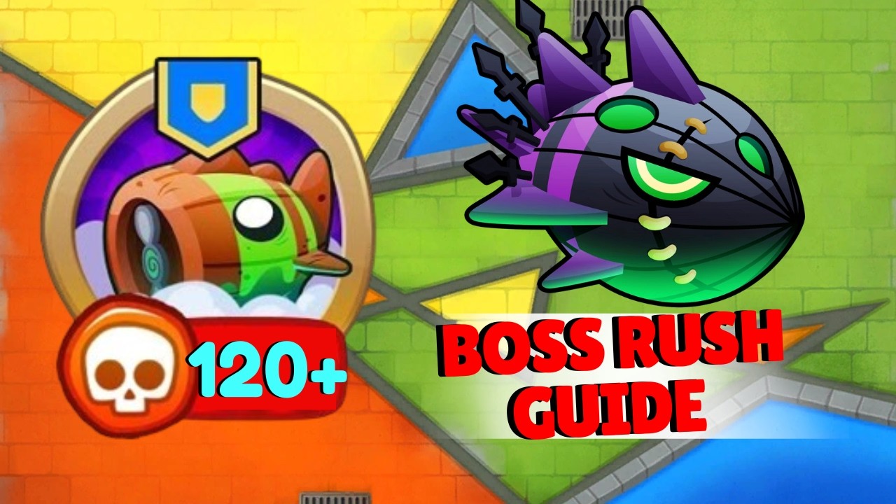 BTD6 Boss Rush Guide | NO MONKEY KNOWLEDGE | 120+ pops | Island 2