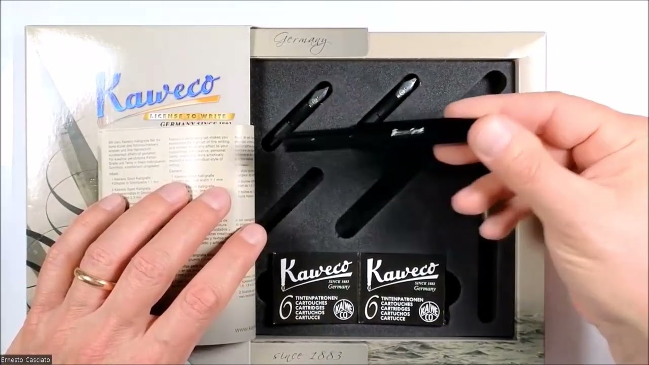 Kaweco Set Calligrafico - Ernesto Casciato - CSR Quiet Fountain Pen