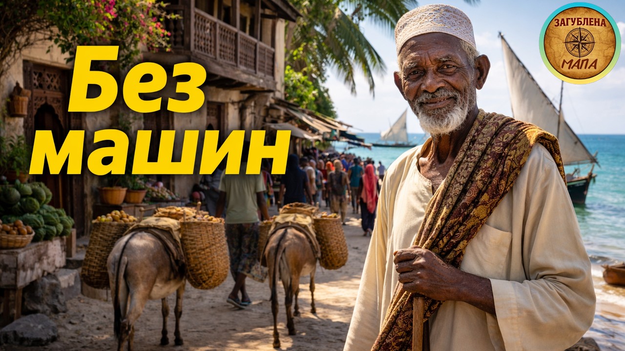 Острів да замість автомобілів - віслюки. Як живе Ламу в Кенії