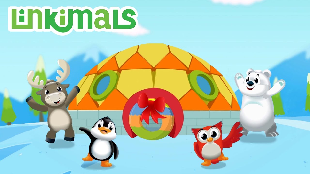 Let's Build an Igloo!!! | Linkimals | Toddler Songs | Kids Cartoon Show | Children Learning