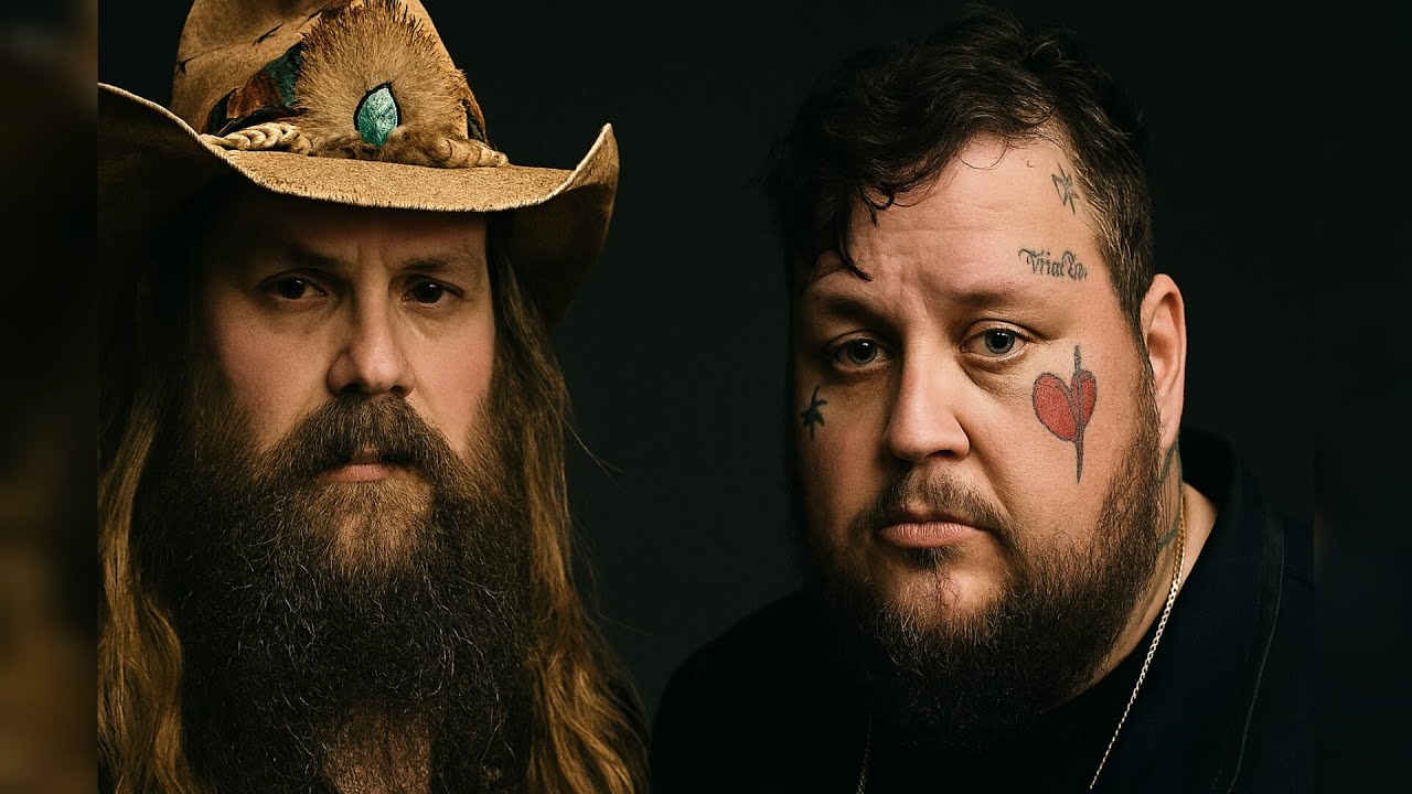 Chris Stapleton ft Jelly Roll - Fire In My Veins (2025 AI Music Video)