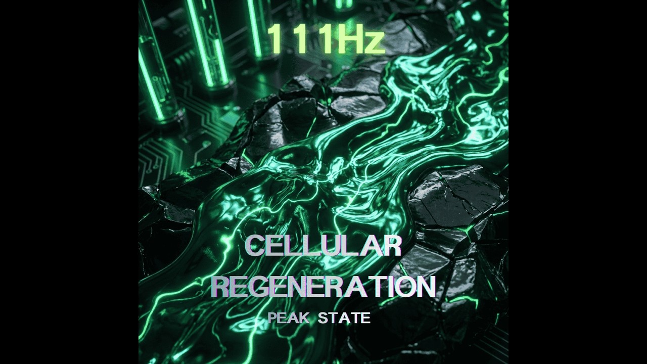 111Hz Cellular Regeneration: The Bio-Hacking Protocol (Regain Your Prime) 1 Hour