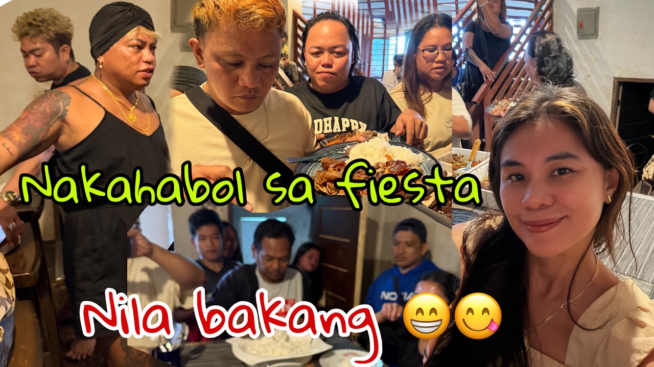 Nakahabol din sa fiesta nila bakang @ReaFeelingera 