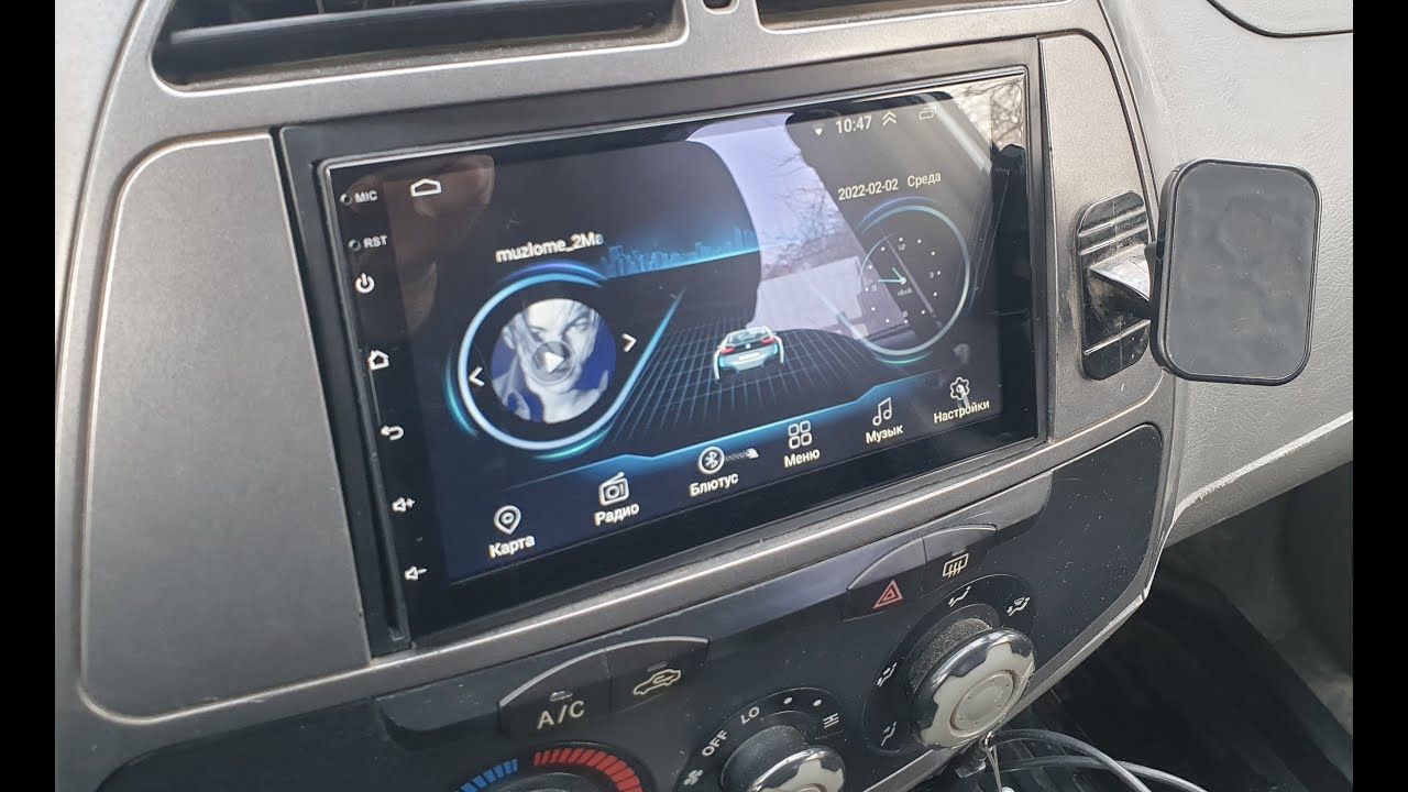 Установка 2DIN магнитолы в Chery Tiggo (T11)
