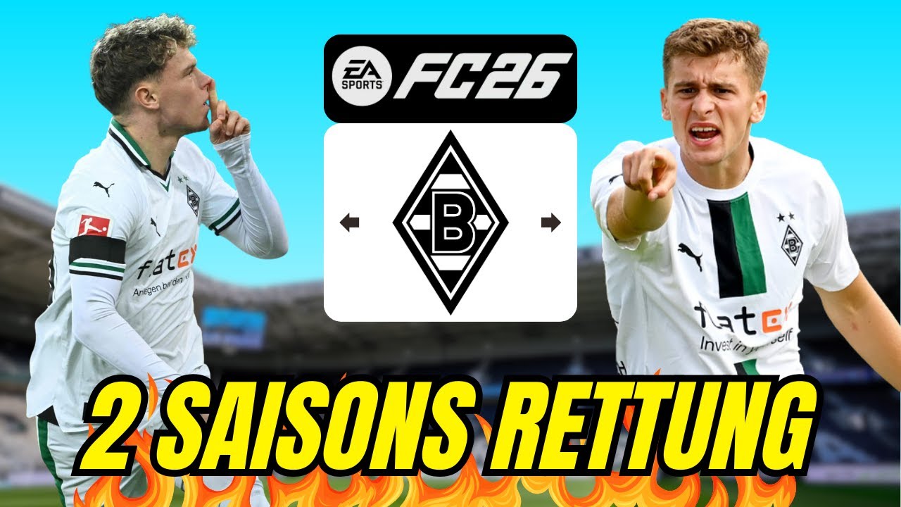 Ist GLADBACH noch zu RETTEN? 🤔🫣 2 Saisons Rettung EA FC 26