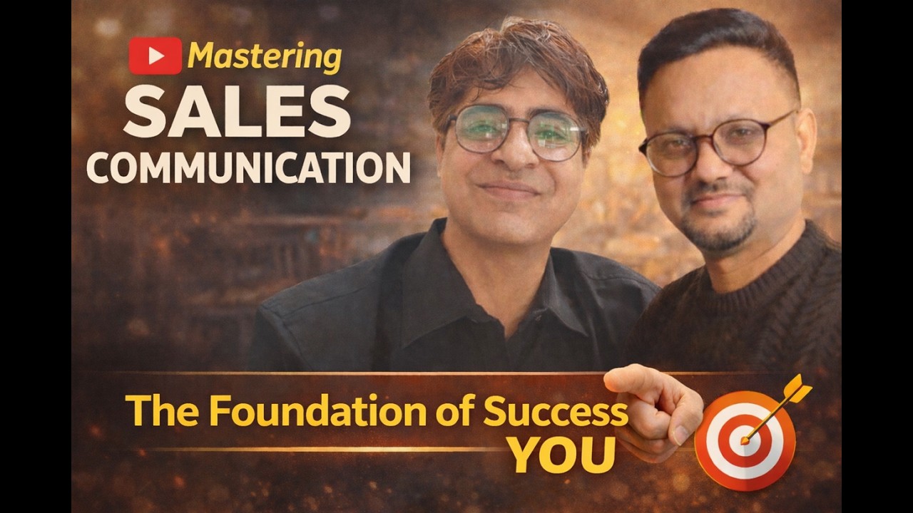 Mastering Sales Communication Part-1 | The Foundation of Success – YOU | Sales Training Series