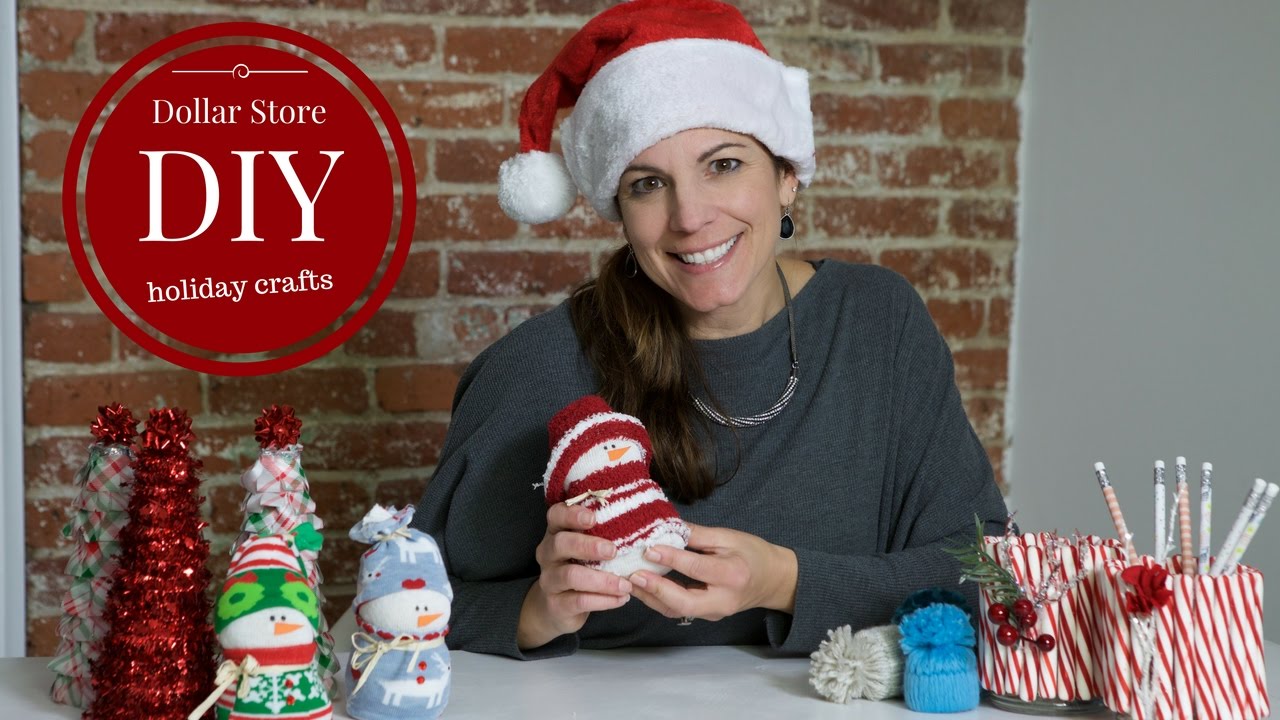 Dollar Store DIY Holiday Crafts