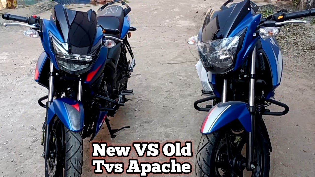 New Tvs Apache 160 2v VS Old Tvs Apache 160 2v Comparison | Full Detailed