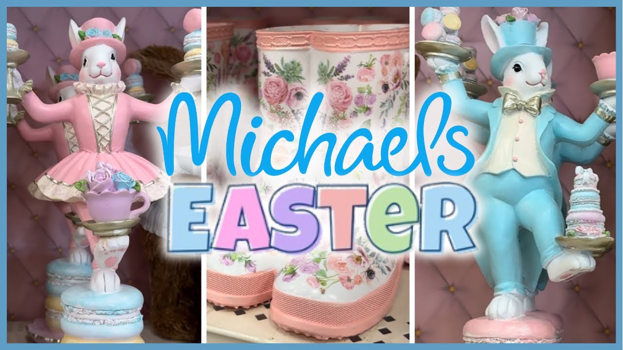Michaels EASTER Decor NEW Just Stocked! 🐣