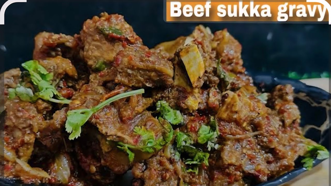 Beef Sukka gravy Recepie| ifthar Special ✨️ |Must Try And Comment👌| Ramdaan Day13🤲 | @SalluAshifa 🫶🏻