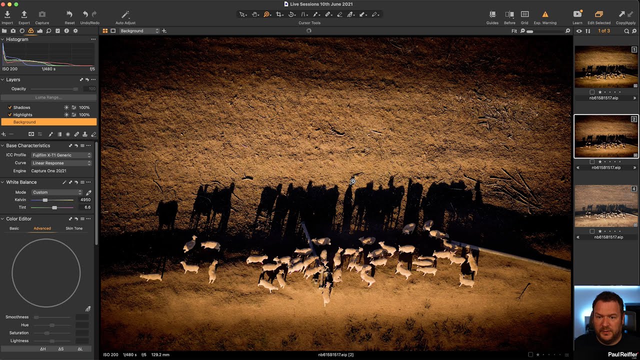 Live Editing Sessions - Capture One 10th June 2021 (Exposure, Layers, Noise, Sharpening, Luma Range)