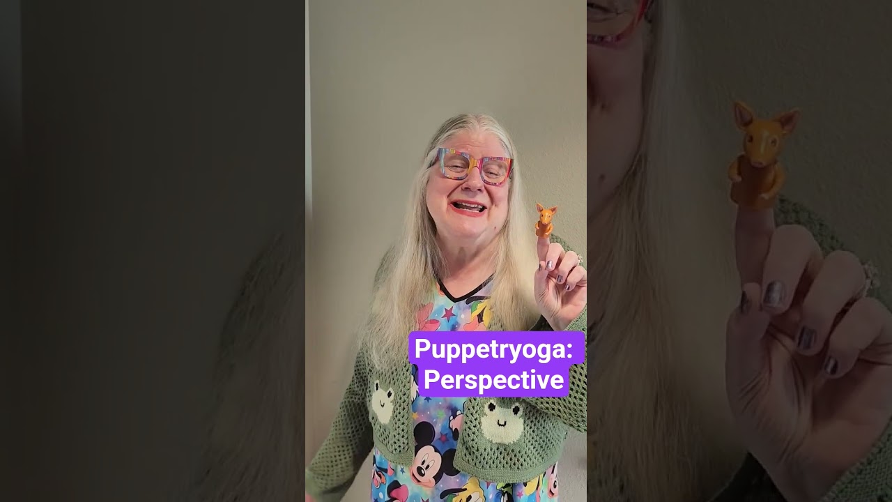 Puppetryoga: Perspective ( Mindful Monday: Mig the Pig)