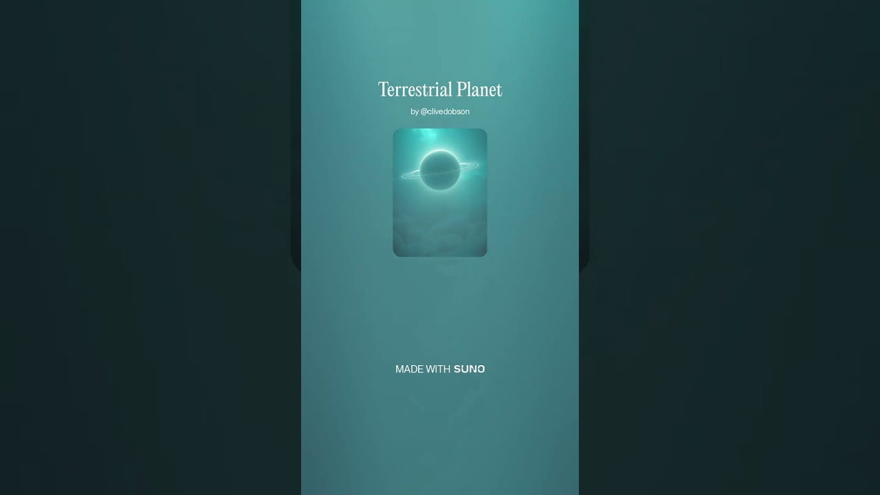 Terrestrial Planet, Blue Habitat 3 - Instrumental #AI​ #Song​ by #Suno​ #music​ #newmusic​