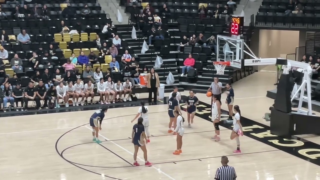 Chinle Lady Wildcats vs Parker Lady Broncs : 2023-24 3A Girl's Basketball State Playoffs