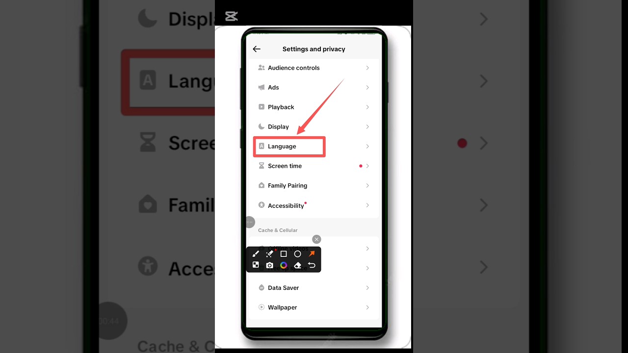 how to change language in TikTok #shorts #youtubeshorts #shortvideo #viral