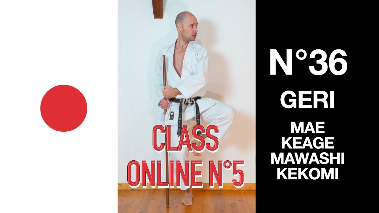 JKA karaté training : MOMENTS of CLASS 5 GERI SHOTOKAN KARATE DO Vidéo N°36