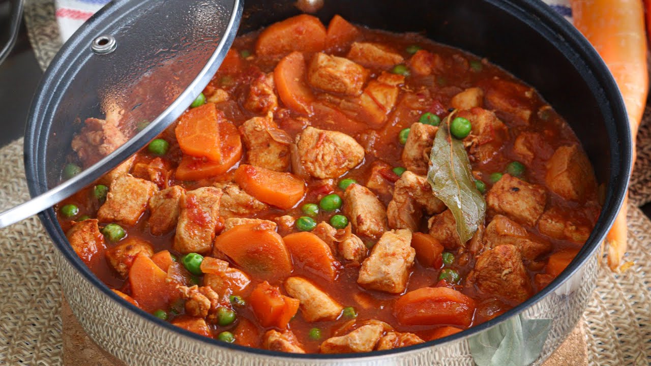 ESTOFADO de POLLO | Receta Fácil y Rápida - CUKit!