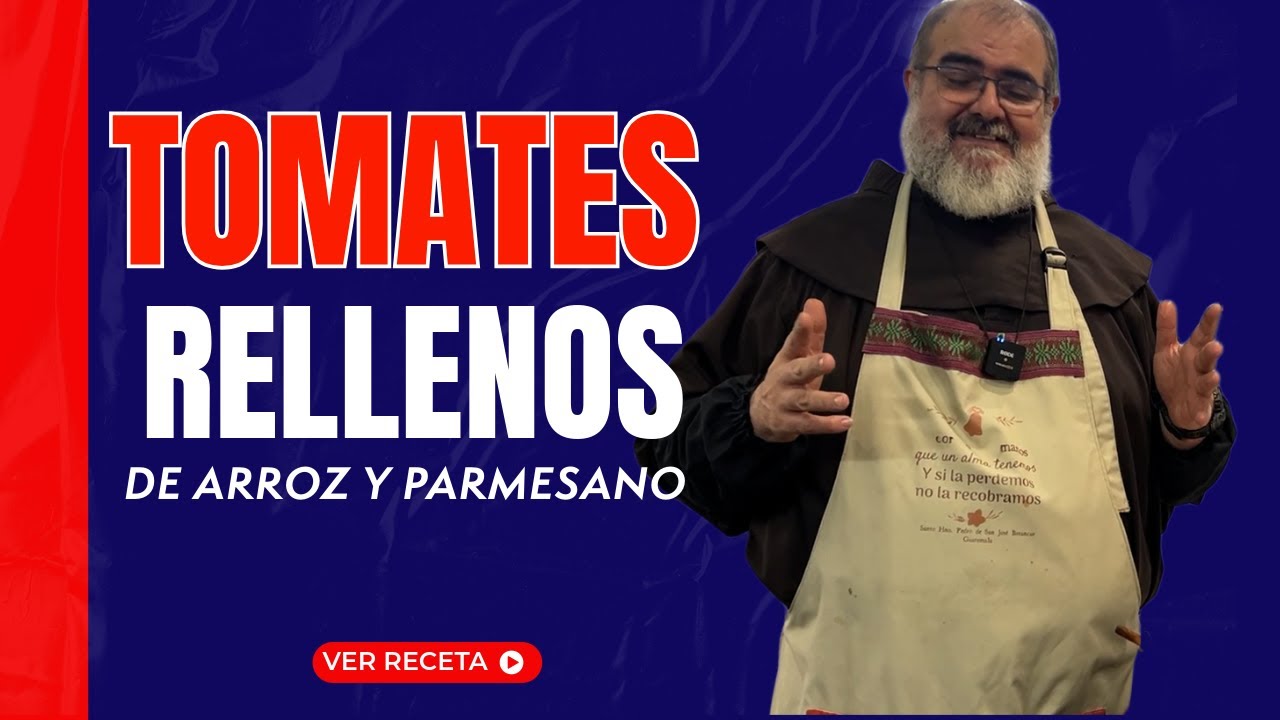 Tomates rellenos de arroz y parmesano