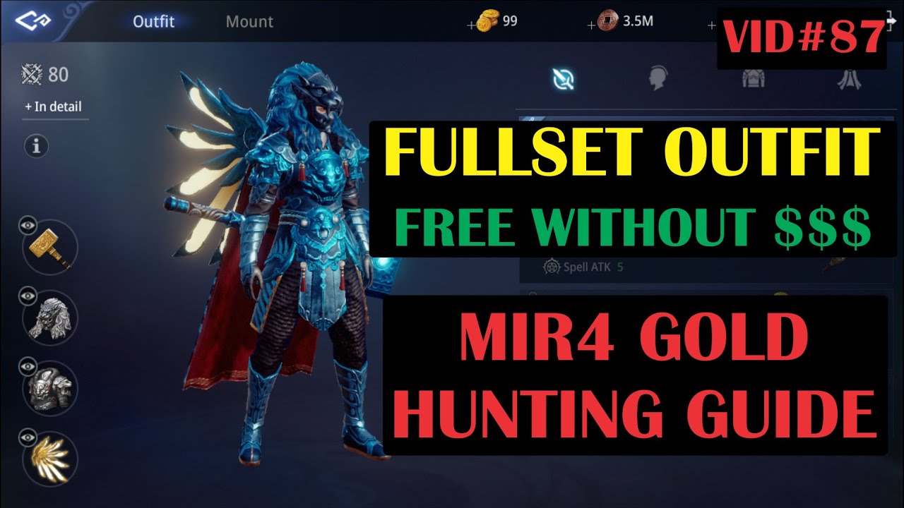 Mir4 How I Completed my Outfit Without Cash use Old Silver | Mir4 Gold Guide Tips and Trick
