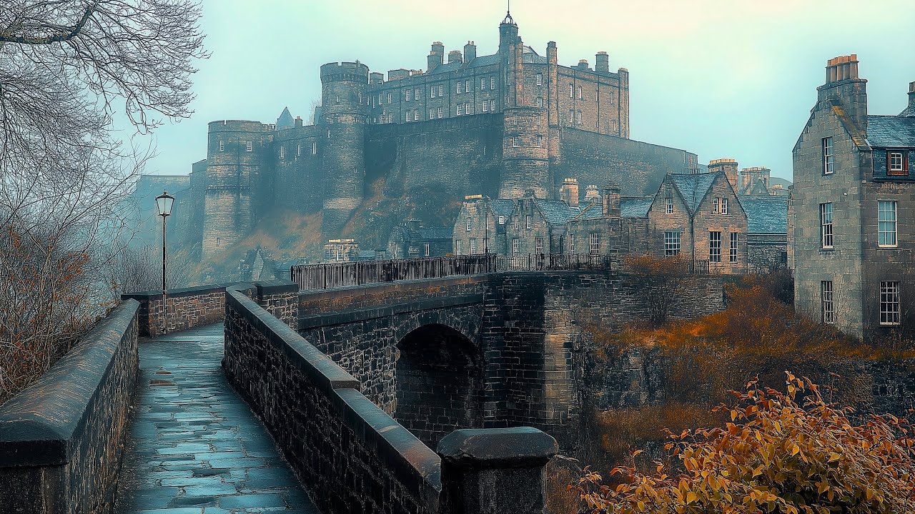 Edinburgh, Scotland - Playground of the Kings - Walking Tour 4K HDR 60fps
