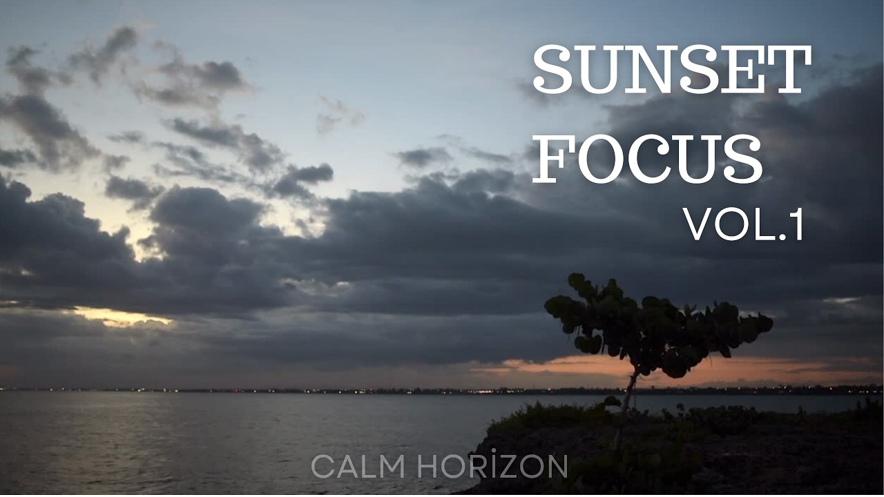 Sunset Focus Vol.1 🌴  Calm Ambient Guitar for Studying & Relaxation