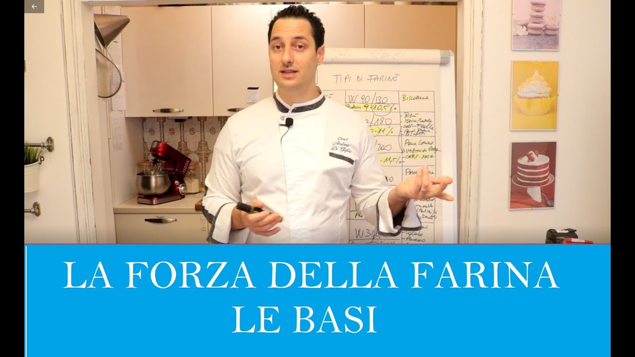 Corso di Pasticceria - La forza della Farina - Le basi - Capiamo i concetti