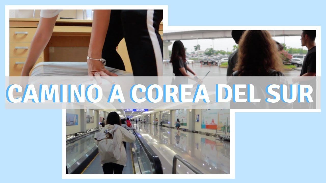 CAMINO A COREA DEL SUR | Aeropuerto & Dormitorio Coreano