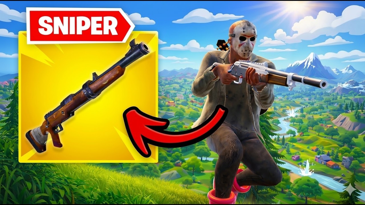 El DIOS del SNIPER en Fortnite ha vuelto...