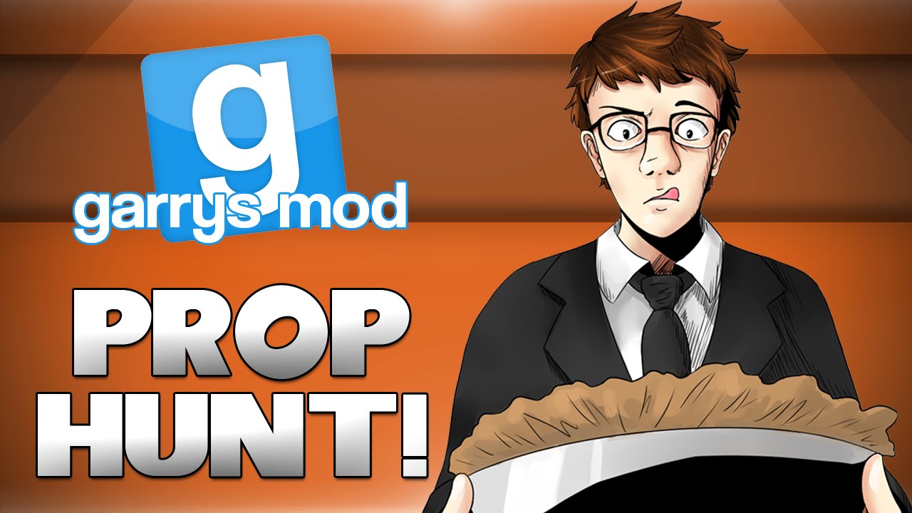 GMod Prop Hunt! - PIE FACTORY OF DEATH! (Garrys Mod Funny Moments)