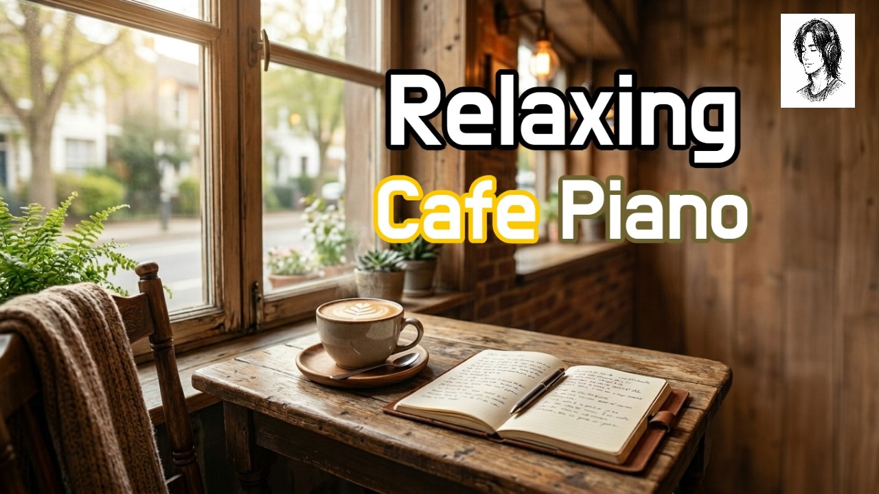 Relaxing Cafe Piano ☕ Cozy Coffee Shop Music Playlist | Soft Background Piano