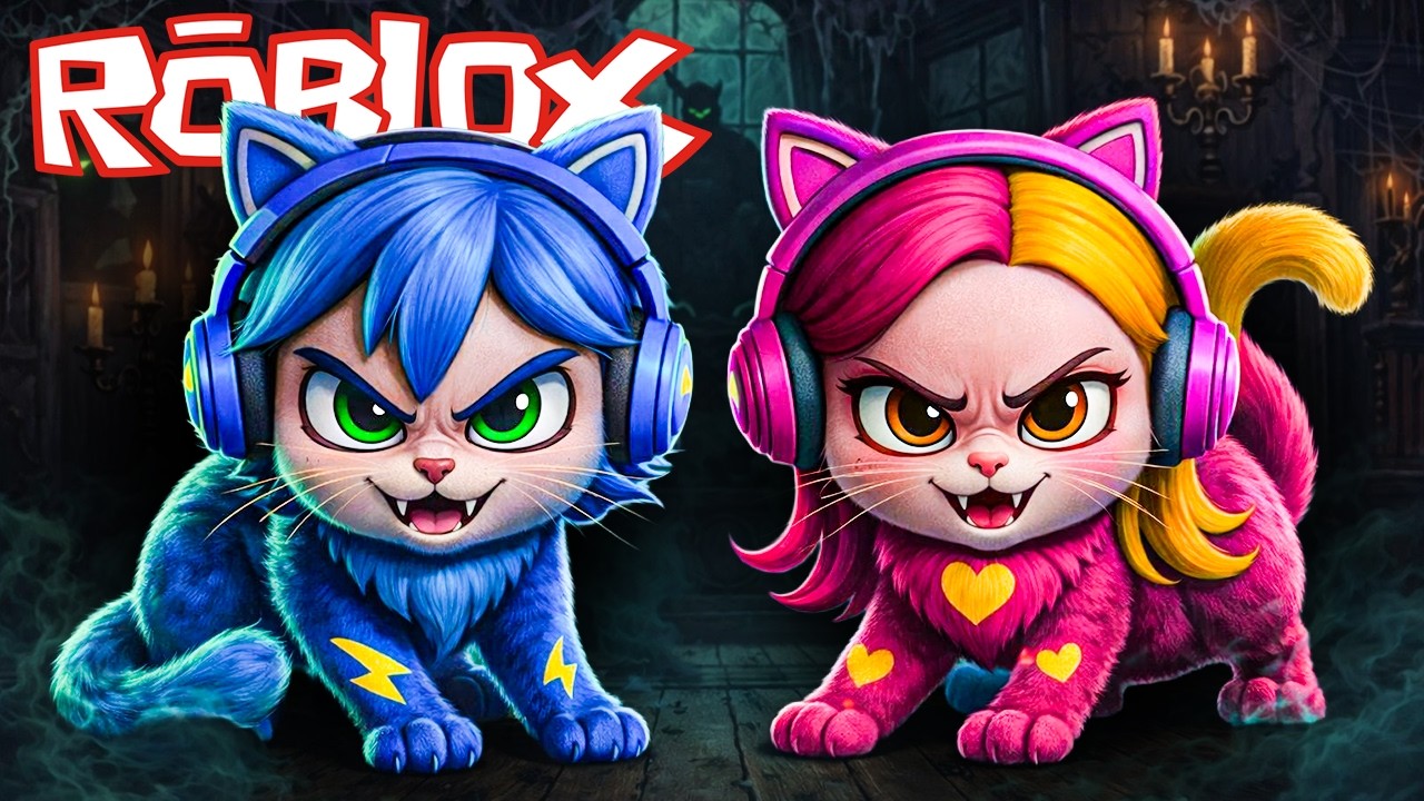 ALEC GO! VIROU UM GATINHO MALVADO E EST&Aacute; DESTRUINDO TUDO! 😺💀 ROBLOX Bad Cat ( Alec GO! #blox )