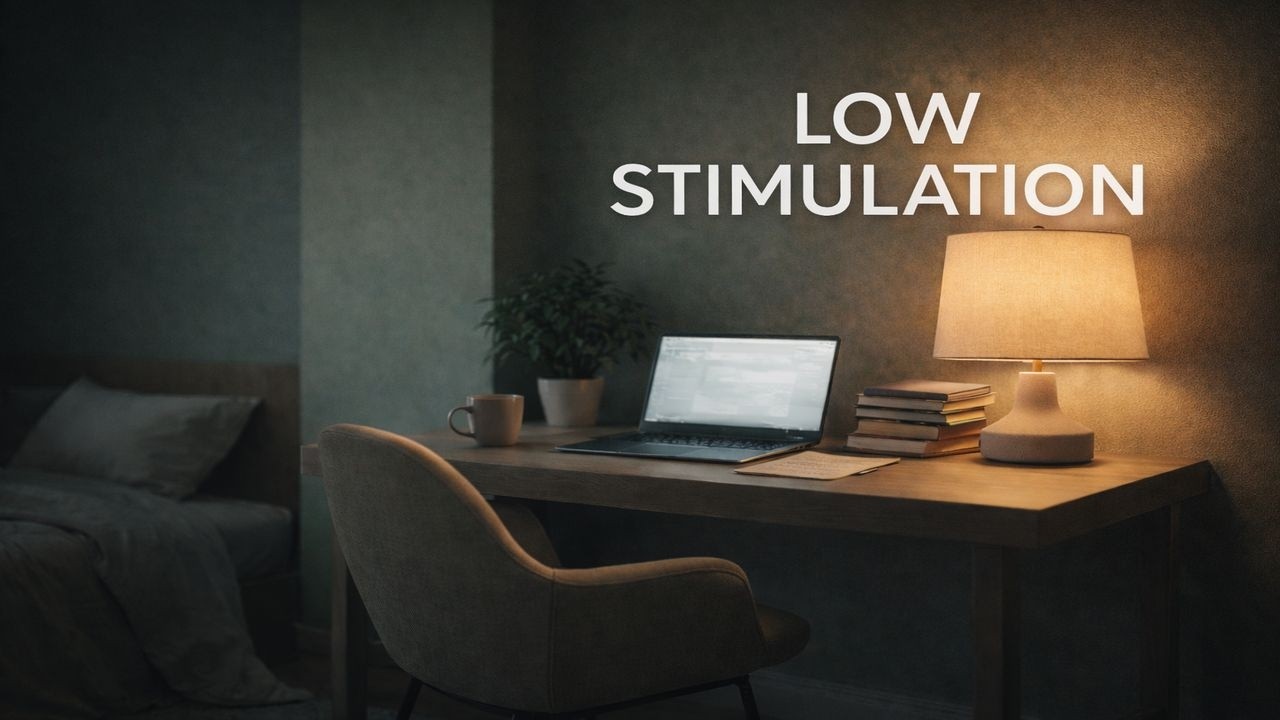 Deep Work Ambient for Busy Adults (2 Hours) | Low Stimulation Focus Music