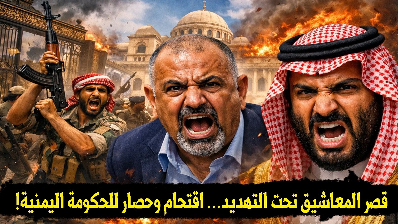 الانتقالي يتحدى السعودية… ويقتحم قصر المعاشيق وتصعيد محتمل يهدد كل التحالفات!! | المحقق العسكري